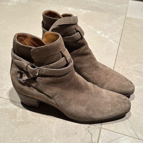 YSL Suede ankle boots - Picture 2 of 5